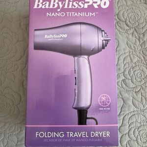 BaBylissPRO Nano Titanium Travel Dryer